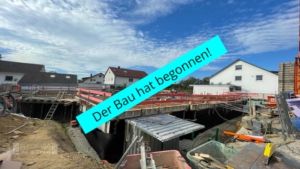 Bauverlauf Baubeginn