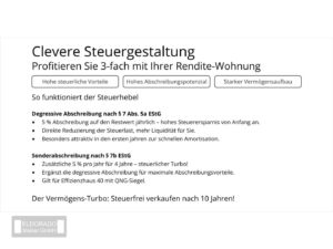 Steuergestaltung