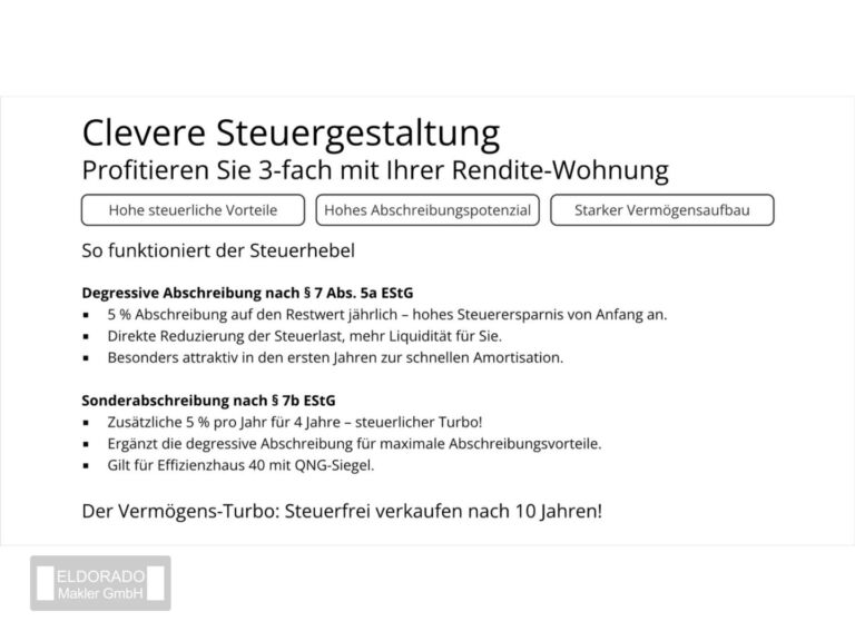 Steuergestaltung