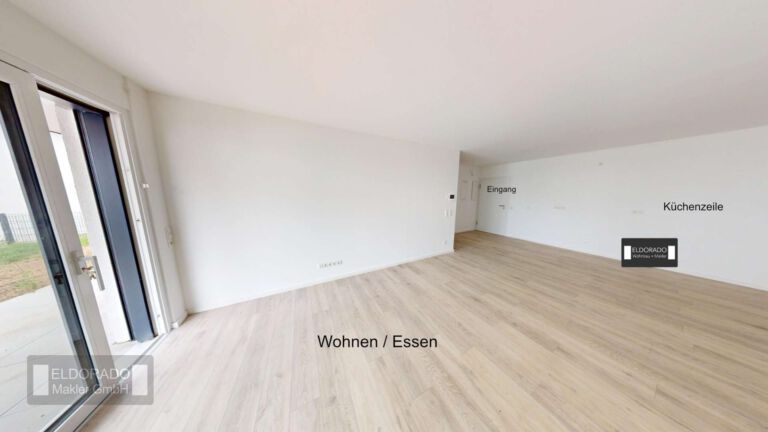 EG Blick Essen eingang