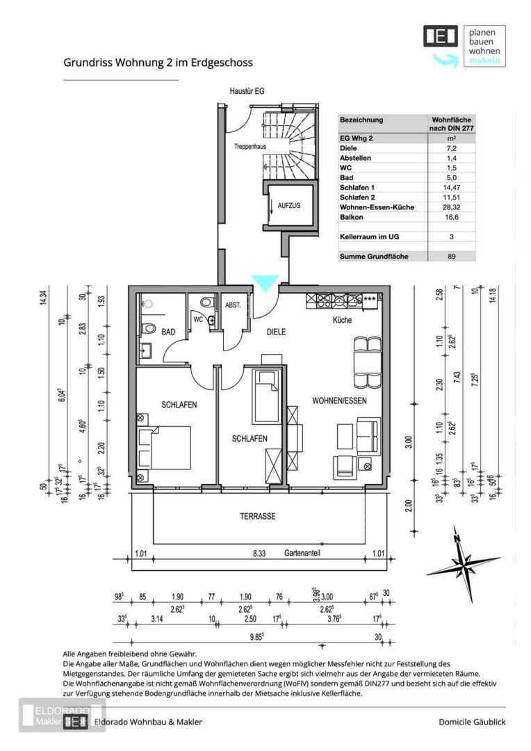 Grundriss EG 2