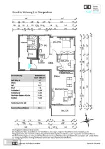 Grundriss OG 6