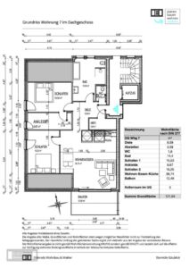 Grundriss DG 7