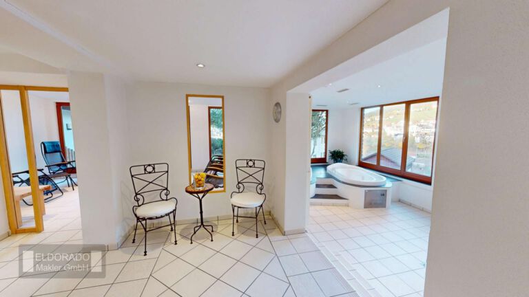 Eingang Wellnessbereich