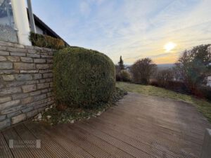 Ausblick Holzterrasse