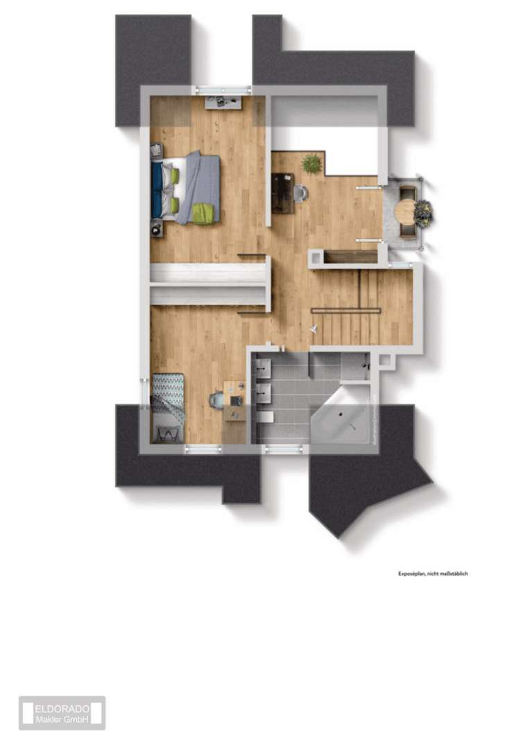 Grundriss Dachgeschoss