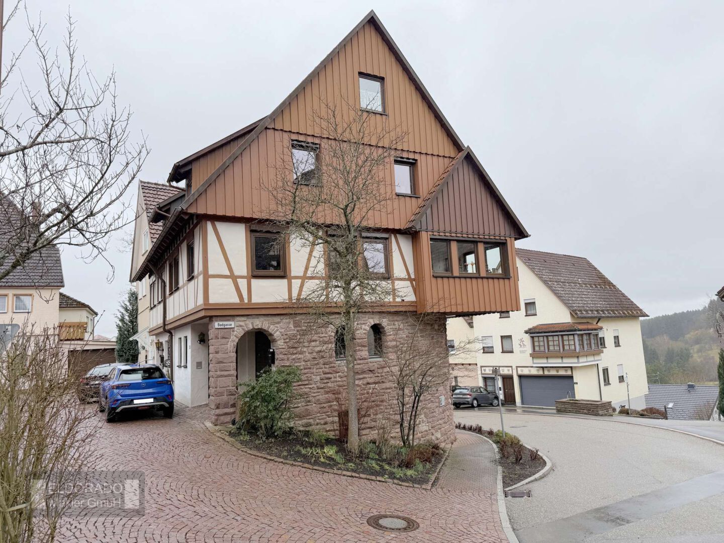 Hausansicht seitlich