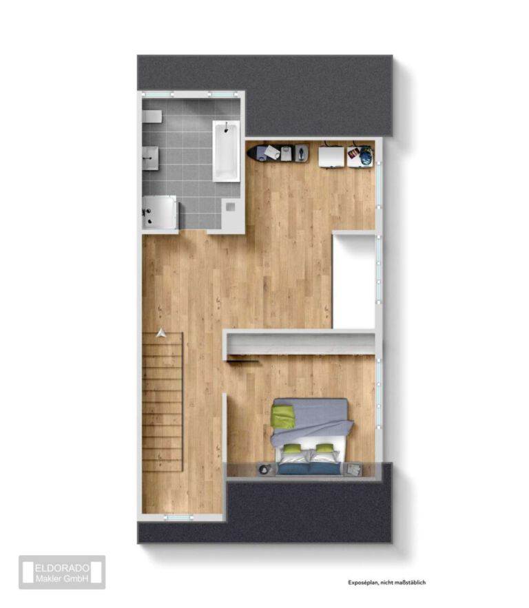 Grundriss 2. Obergeschoss