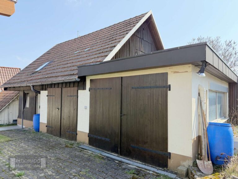 Schopf Außenansicht