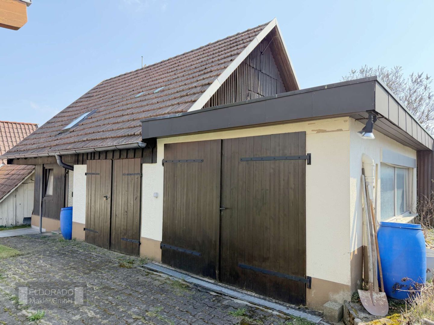 Schopf Außenansicht