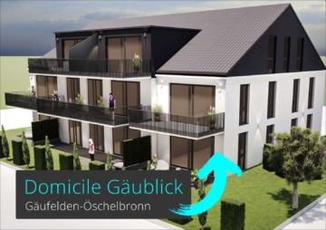 Neubau-Wohnung im Domicile Gäublick – einfach schön wohnen!, 71126 Gäufelden, Etagenwohnung