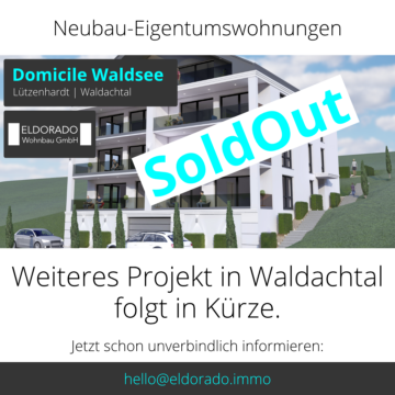 Neubau-Eigentumswohnung im Domicile Waldsee, 72178 Lützenhardt, Etagenwohnung